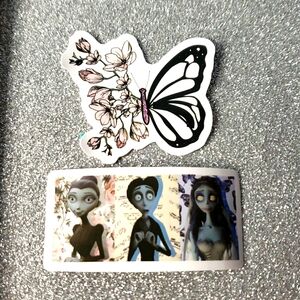 10/$10 CORPSE BRIDE waterproof sticker
